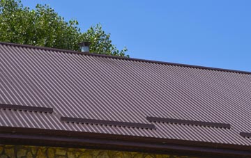typical Llanfair Kilgeddin corrugated roof uses